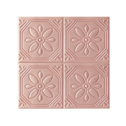 Rynx | Modern Wall Panel Floral 3D Print Peel and Stick Waterproof Wall Panels