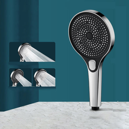 Rynx | Modern Round Hand Shower Adjustable Spray Pattern Wall Mount Hand Shower