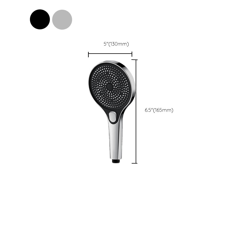 Rynx | Modern Round Hand Shower Adjustable Spray Pattern Wall Mount Hand Shower