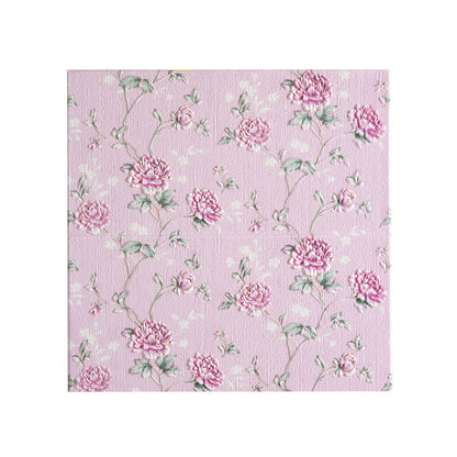 Rynx | Modern Wall Panel 3D Floral Print Peel and Stick Waterproof Wall Covering
