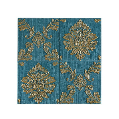 Rynx | Modern Wall Panel 3D Floral Print Peel and Stick Waterproof Wall Covering