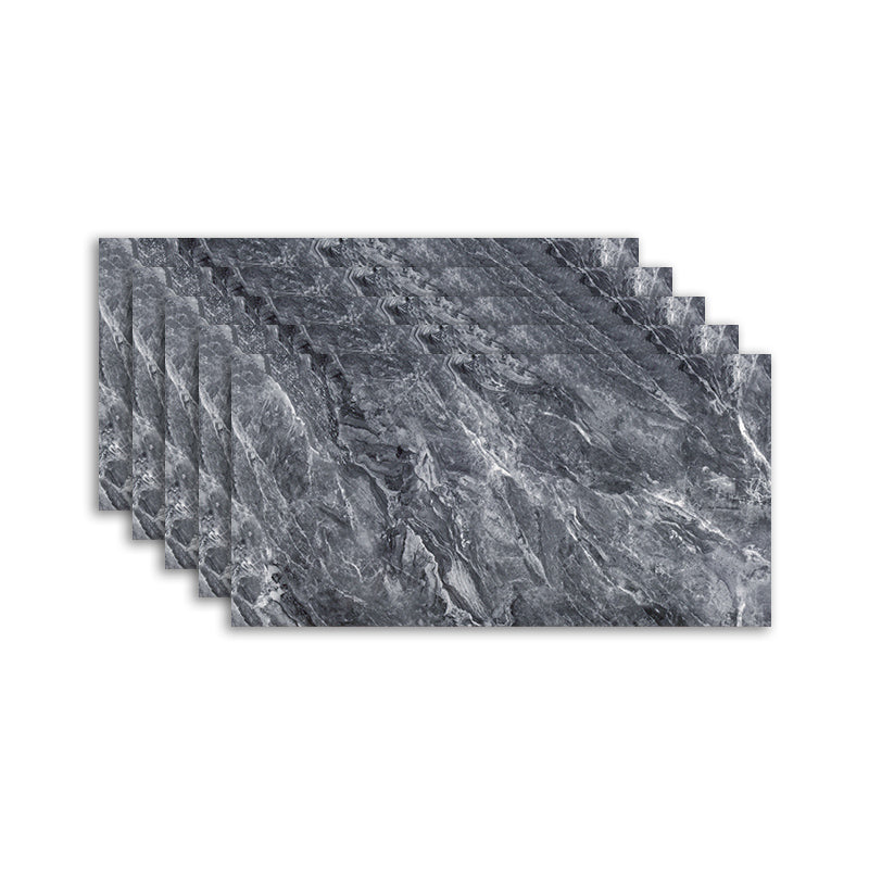 Rynx | Single Plate Wallpaper Contemporary PVC Waterproof Peel and Stick Wall Tile