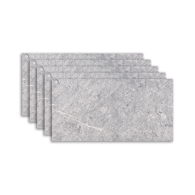 Rynx | Single Plate Wallpaper Contemporary PVC Waterproof Peel and Stick Wall Tile