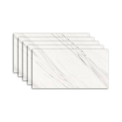 Rynx | Single Plate Wallpaper Contemporary PVC Waterproof Peel and Stick Wall Tile