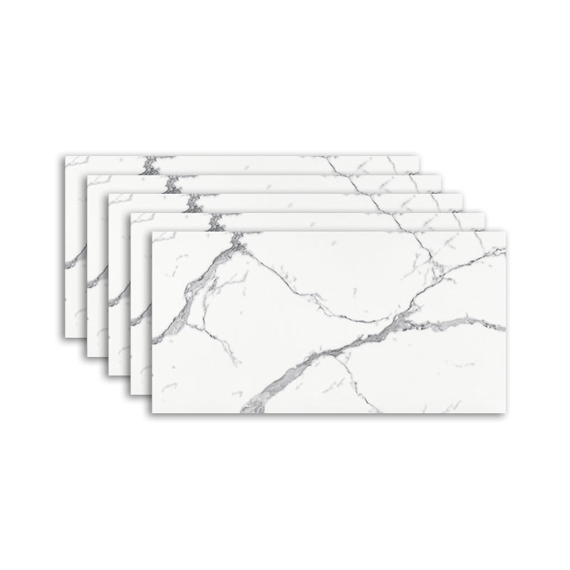 Rynx | Single Plate Wallpaper Contemporary PVC Waterproof Peel and Stick Wall Tile