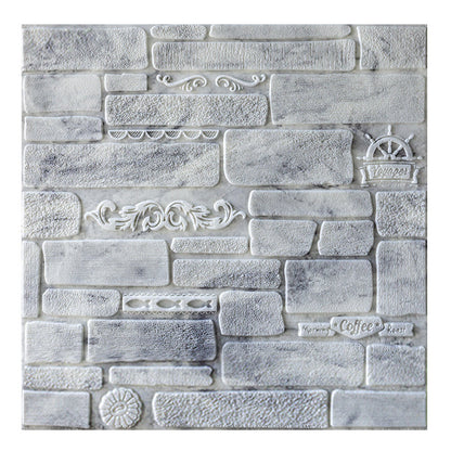 Rynx | Modern Wall Covering Peel and Stick Brick 3D Print Waterproof Wall Panel