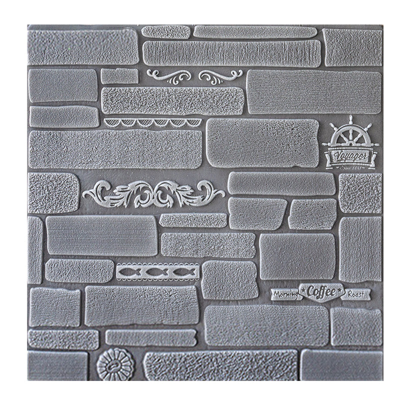 Rynx | Modern Wall Covering Peel and Stick Brick 3D Print Waterproof Wall Panel