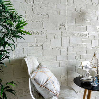 Rynx | Modern Wall Covering Peel and Stick Brick 3D Print Waterproof Wall Panel