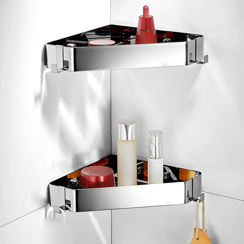 Rynx | Modern 3-Piece Bathroom Accessory Set in Stainless Steel, Bathroom Shelf