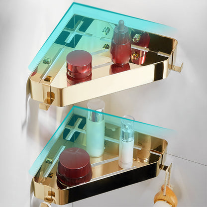 Rynx | Modern 3-Piece Bathroom Accessory Set in Stainless Steel, Bathroom Shelf