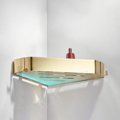 Rynx | Modern 3-Piece Bathroom Accessory Set in Stainless Steel, Bathroom Shelf