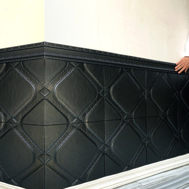 Rynx | Modern Tin Backsplash Panel Smooth Styrofoam Wall Ceiling