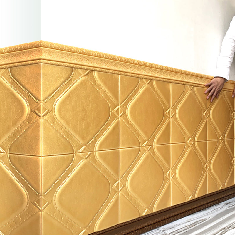 Rynx | Modern Tin Backsplash Panel Smooth Styrofoam Wall Ceiling