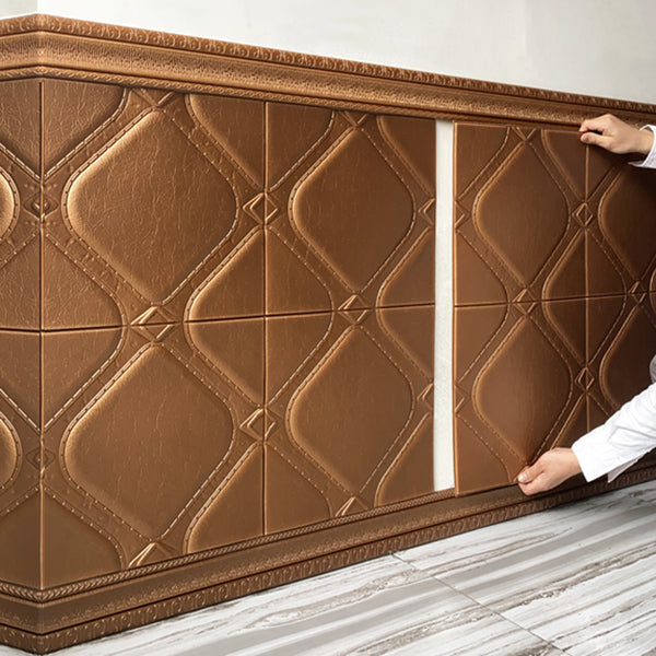 Rynx | Modern Tin Backsplash Panel Smooth Styrofoam Wall Ceiling
