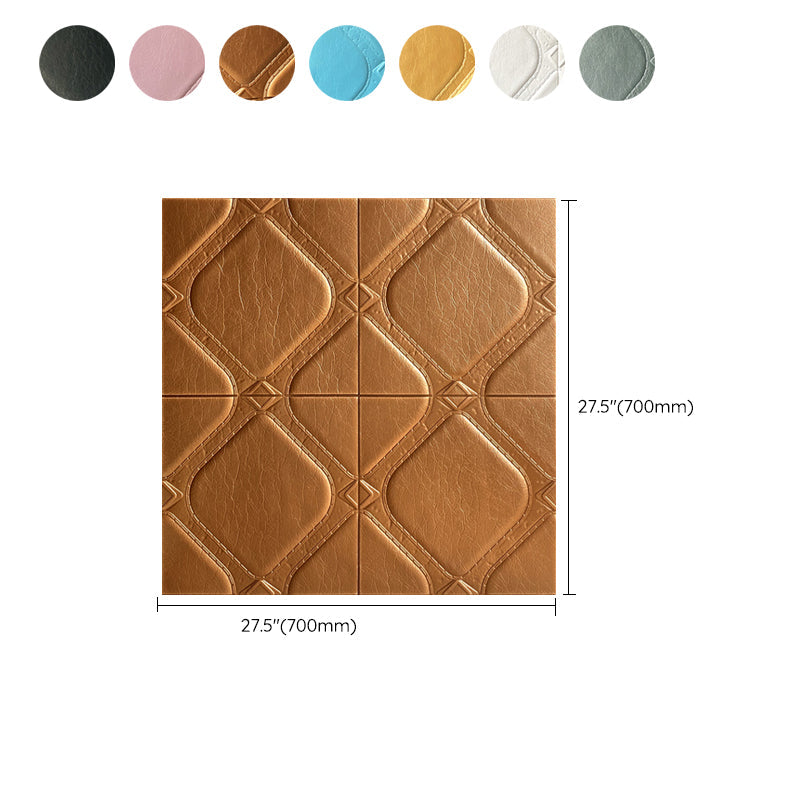 Rynx | Modern Tin Backsplash Panel Smooth Styrofoam Wall Ceiling