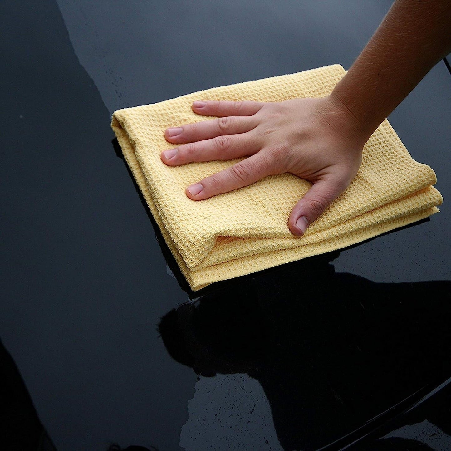 Rynx | Meguiar's X2000 Water Magnet Microfiber Drying Towel, 1 Pack, Yellow, 22" x 30