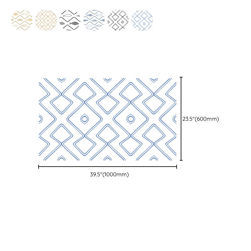 Rynx | Waterproof PVC Tile Singular Peel & Stick Tile for Kitchen Splashback Wall