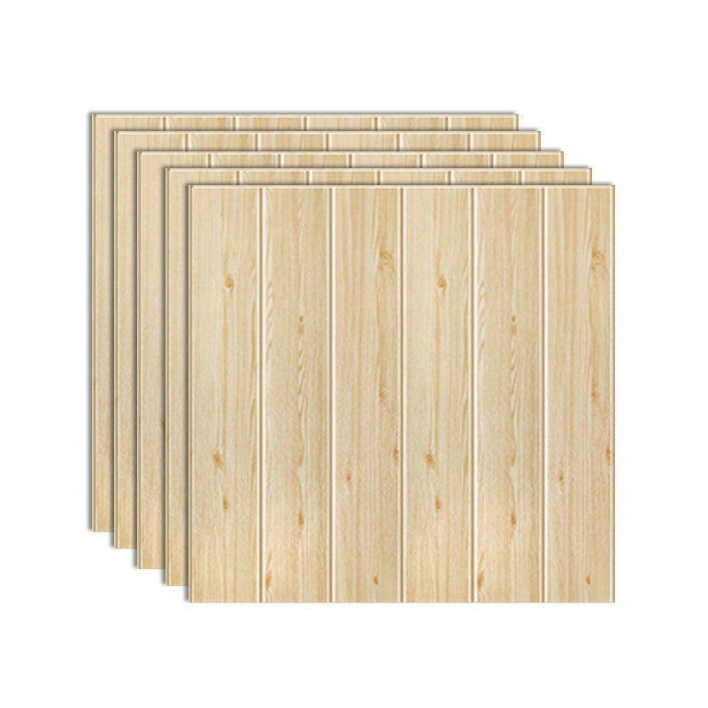 Rynx | Modern Imitation Wood Grain Wall Access Panel Peel-and-Stick Foam Back Panel
