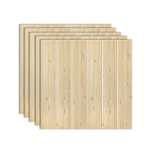 Rynx | Modern Imitation Wood Grain Wall Access Panel Peel-and-Stick Foam Back Panel