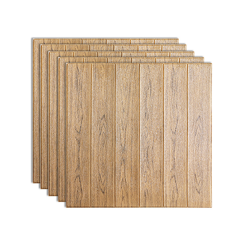 Rynx | Modern Imitation Wood Grain Wall Access Panel Peel-and-Stick Foam Back Panel