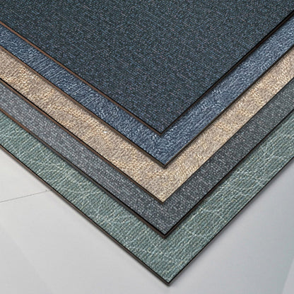Rynx | Modern fabric look plastic floor water-repellent square edge floor tiles