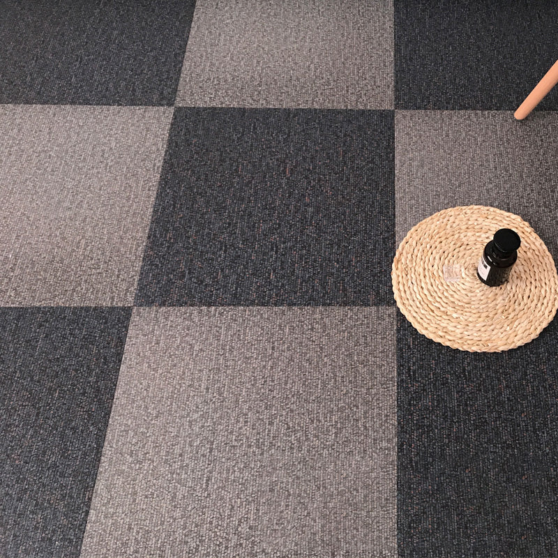 Rynx | Modern fabric look plastic floor water-repellent square edge floor tiles