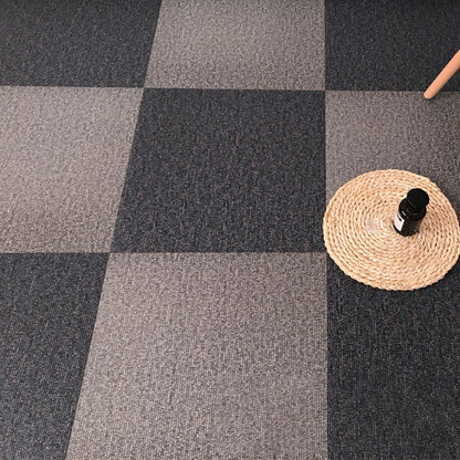 Rynx | Modern fabric look plastic floor water-repellent square edge floor tiles