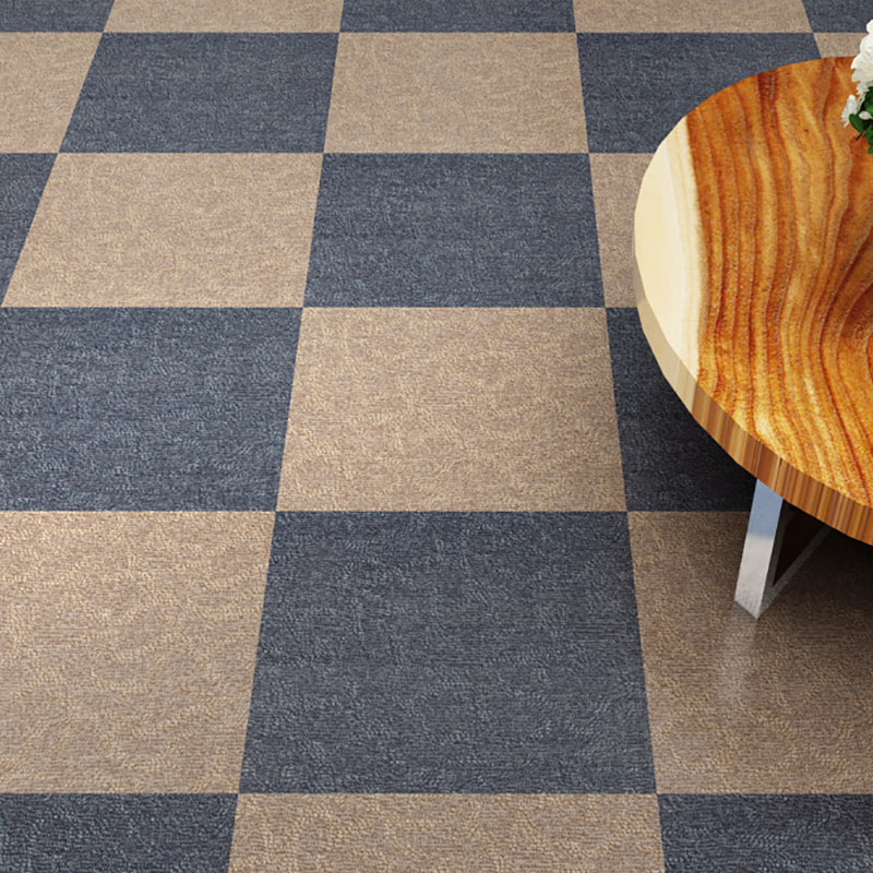 Rynx | Modern fabric look plastic floor water-repellent square edge floor tiles