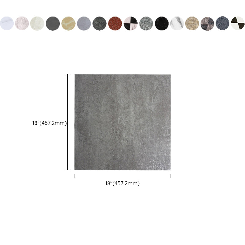 Rynx | Modern fabric look plastic floor water-repellent square edge floor tiles