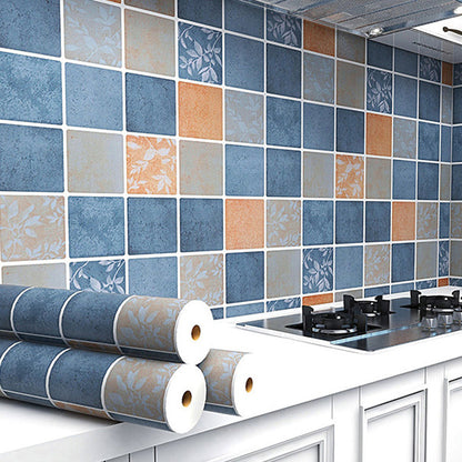 Rynx | Grid Mosaic Peel & Stick Tile Waterproof Kitchen Wallpaper