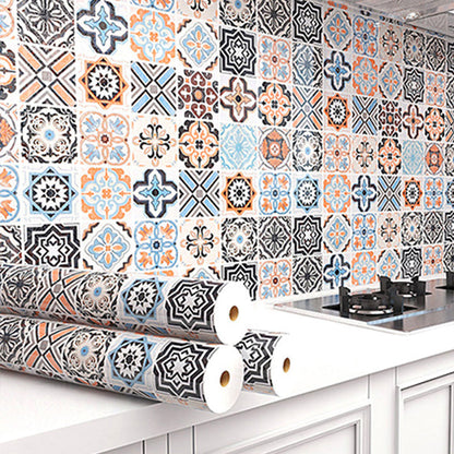 Rynx | Grid Mosaic Peel & Stick Tile Waterproof Kitchen Wallpaper