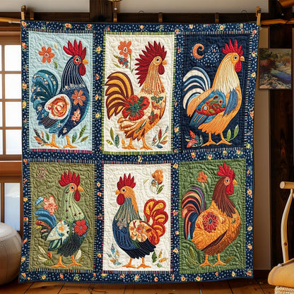 Rynx | Folk Charm Chicken Quilt