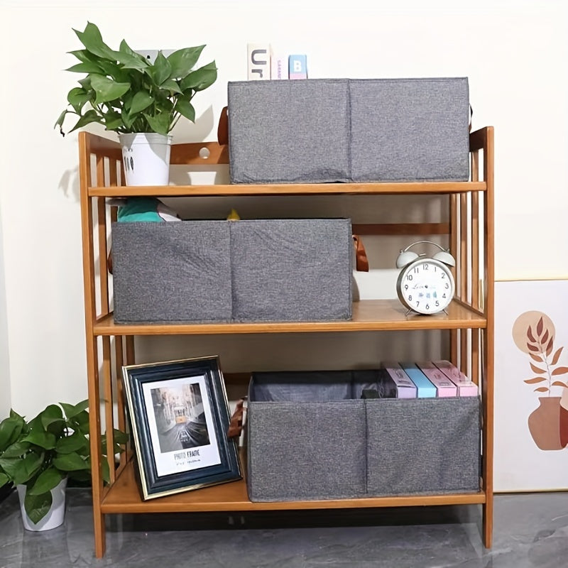 Rynx | Set with 3 Foldable Storage Baskets – Large Capacity with Sturdy Handles