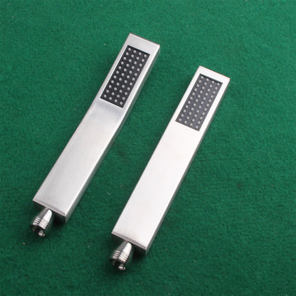 Rynx | Simple Rectangle Shower Head 304 Stainless Steel Hand Shower