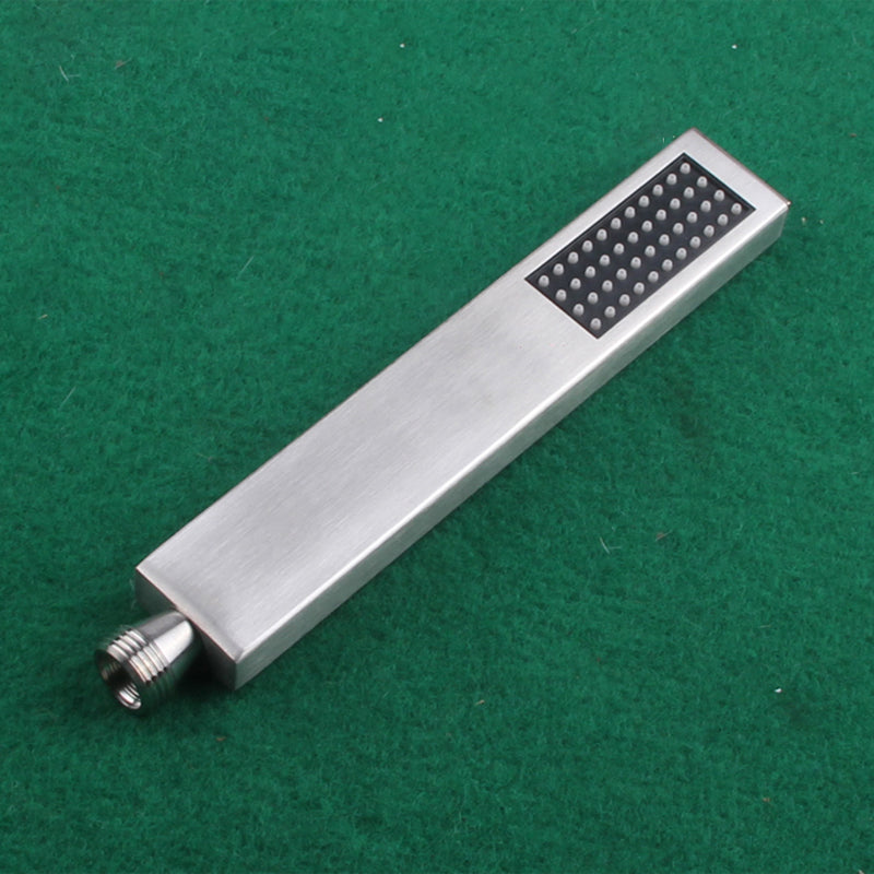 Rynx | Simple Rectangle Shower Head 304 Stainless Steel Hand Shower