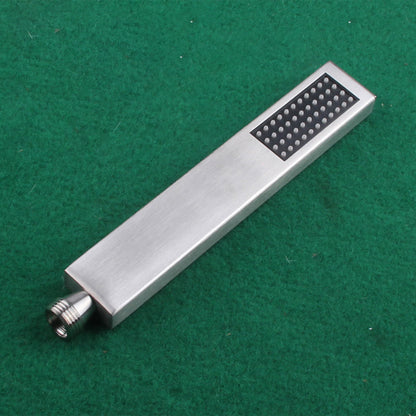 Rynx | Simple Rectangle Shower Head 304 Stainless Steel Hand Shower