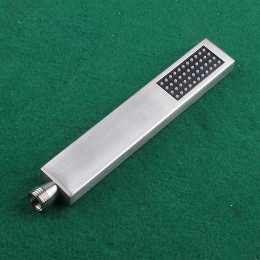 Rynx | Simple Rectangle Shower Head 304 Stainless Steel Hand Shower