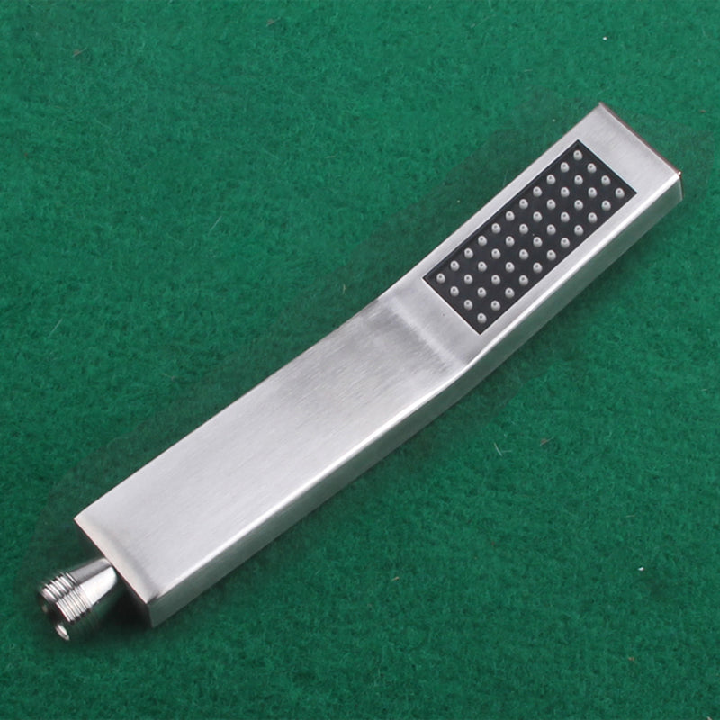 Rynx | Simple Rectangle Shower Head 304 Stainless Steel Hand Shower