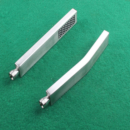 Rynx | Simple Rectangle Shower Head 304 Stainless Steel Hand Shower