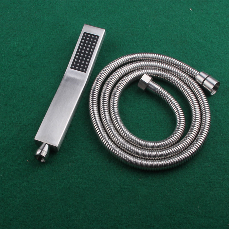 Rynx | Simple Rectangle Shower Head 304 Stainless Steel Hand Shower