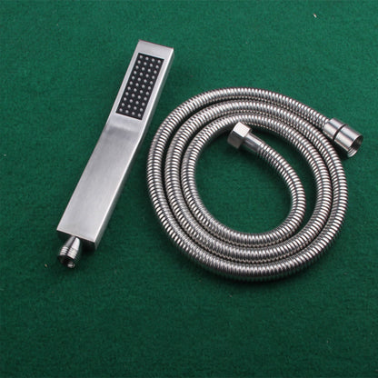 Rynx | Simple Rectangle Shower Head 304 Stainless Steel Hand Shower