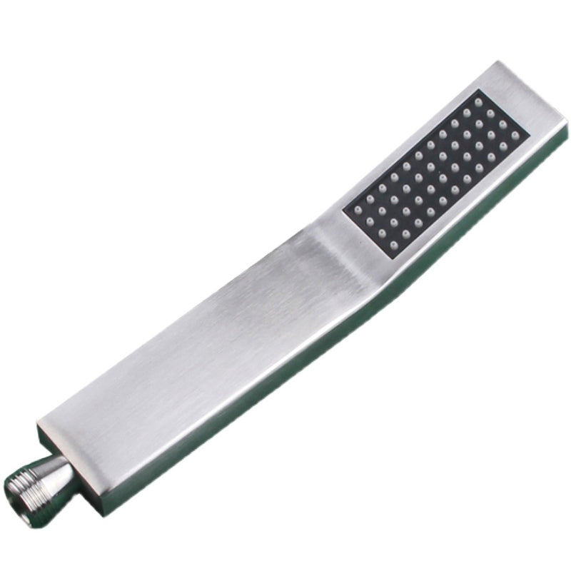 Rynx | Simple Rectangle Shower Head 304 Stainless Steel Hand Shower