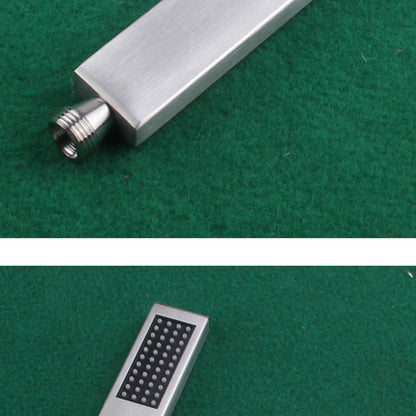Rynx | Simple Rectangle Shower Head 304 Stainless Steel Hand Shower