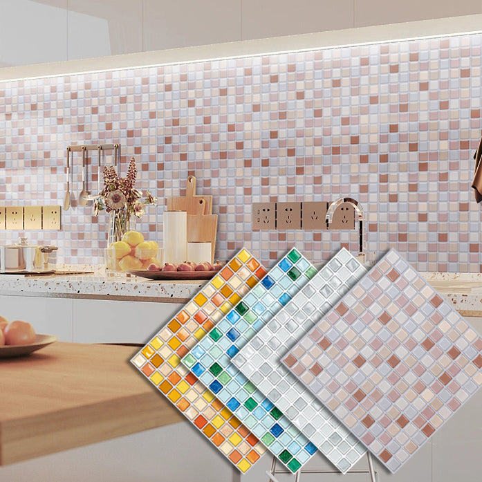 Rynx | PVC tile peel and stick tile kitchen waterproof mosaic backsplash wall tile