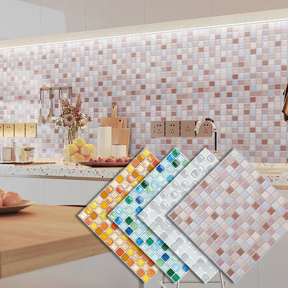 Rynx | PVC tile peel and stick tile kitchen waterproof mosaic backsplash wall tile