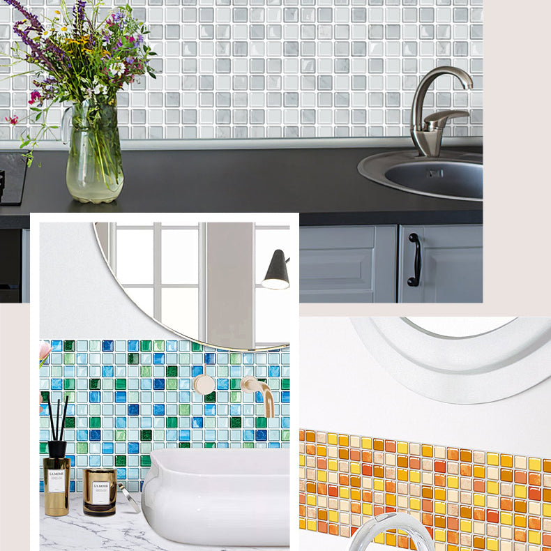 Rynx | PVC tile peel and stick tile kitchen waterproof mosaic backsplash wall tile