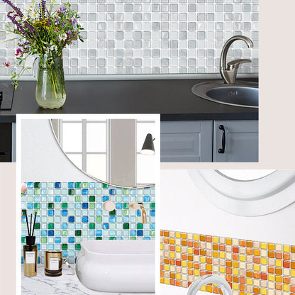 Rynx | PVC tile peel and stick tile kitchen waterproof mosaic backsplash wall tile