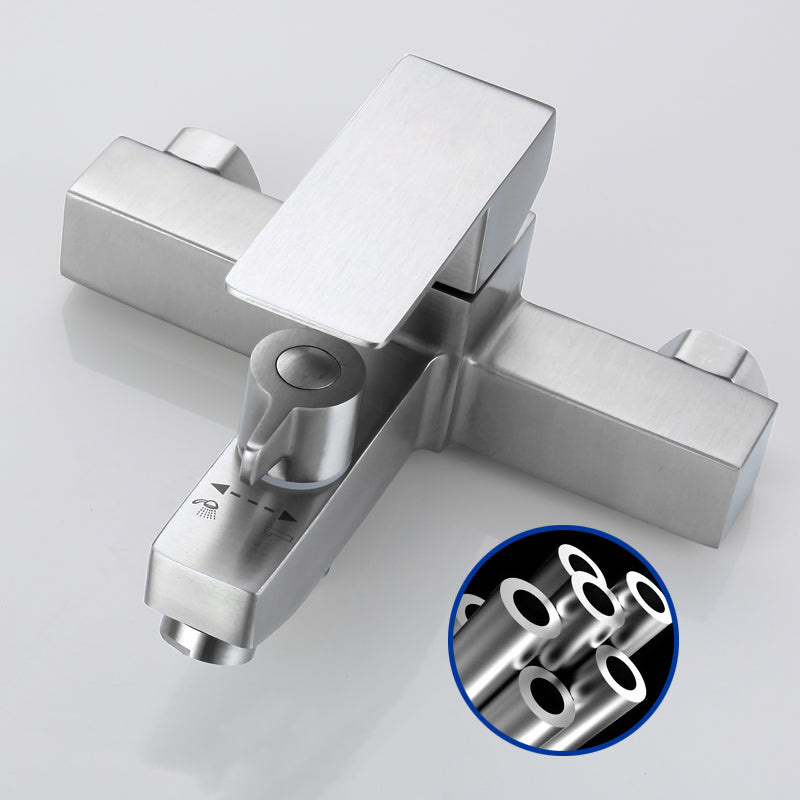 Rynx | Modern Bathtub Faucet Mounting Kit 304 Stainless Steel Wall Mount Bathroom Faucet