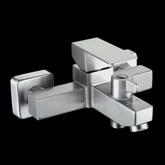 Rynx | Modern Bathtub Faucet Mounting Kit 304 Stainless Steel Wall Mount Bathroom Faucet