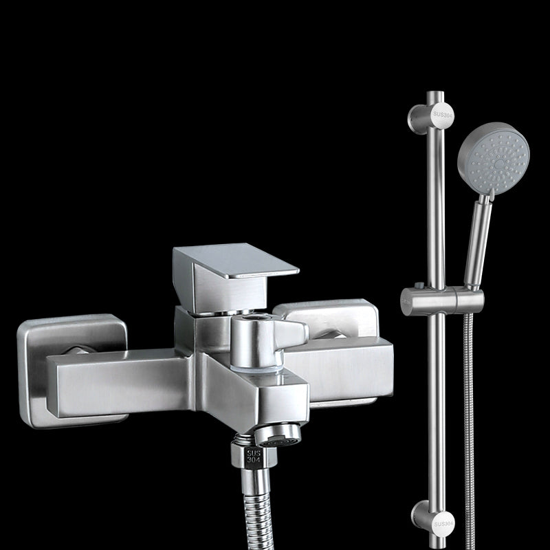 Rynx | Modern Bathtub Faucet Mounting Kit 304 Stainless Steel Wall Mount Bathroom Faucet